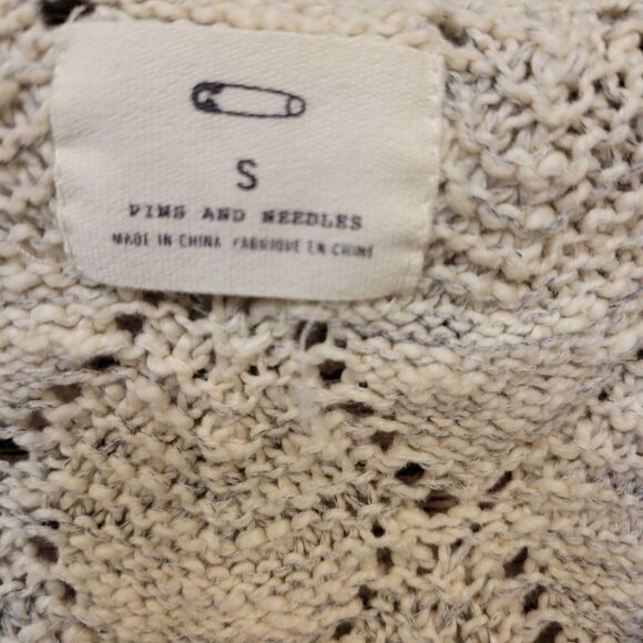 Pins and needles Long sleeve pullover Knitted Sweater small preo-owned - Picture 5 of 6